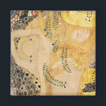 Gustav Klimt - Water Serpents I Magnet<br><div class="desc">Water Serpents I / The Hydra - Gustav Klimt,  Tempera and watercolor on parchment,  1904-1907</div>
