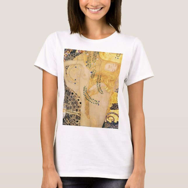 Gustav Klimt - Water Serpents I T-Shirt (Front)