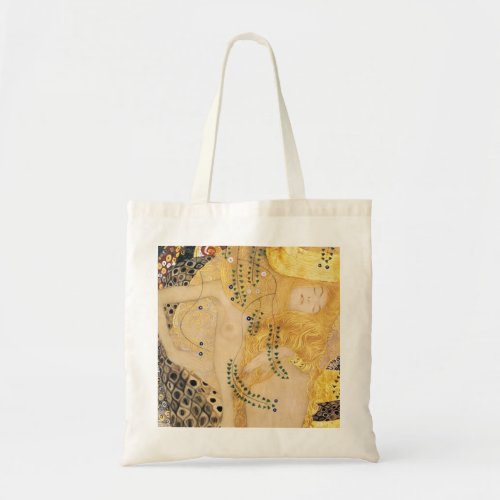 Gustav Klimt _ Water Serpents I Tote Bag