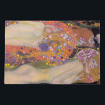 Gustav Klimt - Water Serpents II Doormat<br><div class="desc">Water Serpents II / Wasserschlangen II - Gustav Klimt,  Oil on canvas,  1904-1907</div>