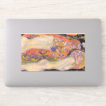 Gustav Klimt - Water Serpents II Sticker<br><div class="desc">Water Serpents II / Wasserschlangen II - Gustav Klimt,  Oil on canvas,  1904-1907</div>