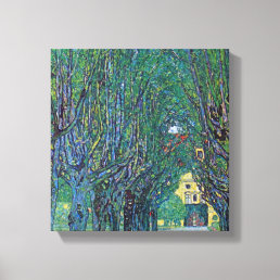 Gustav Klimt - Way to the Park Canvas Print