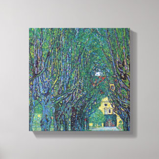 Gustav Klimt - Way to the Park Canvas Print
