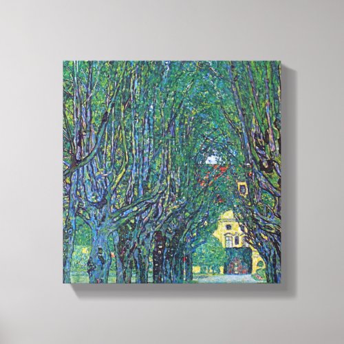 Gustav Klimt _ Way to the Park Canvas Print