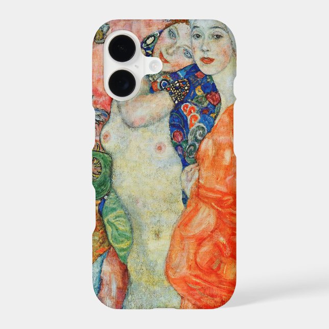 Gustav Klimt - Women Friends Case-Mate iPhone Case (Back)