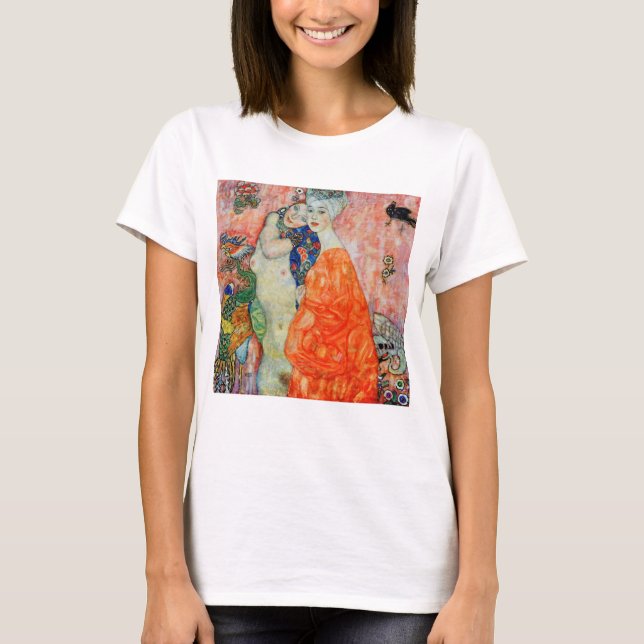 Gustav Klimt - Women Friends T-Shirt (Front)