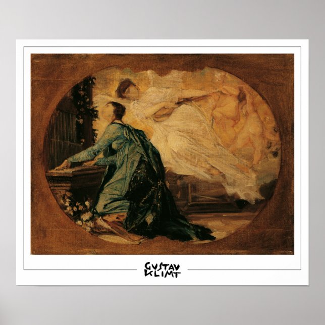 Gustav Klimt Zedign Art Poster #11 (Front)