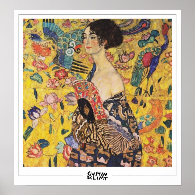 Gustav Klimt Zedign Art Poster #22 (Front)