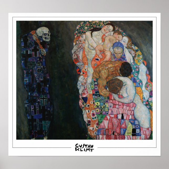 Gustav Klimt Zedign Art Poster #257 (Front)