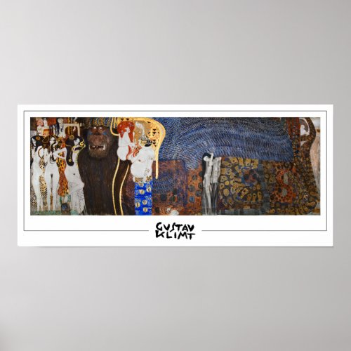Gustav Klimt Zedign Art Poster 361