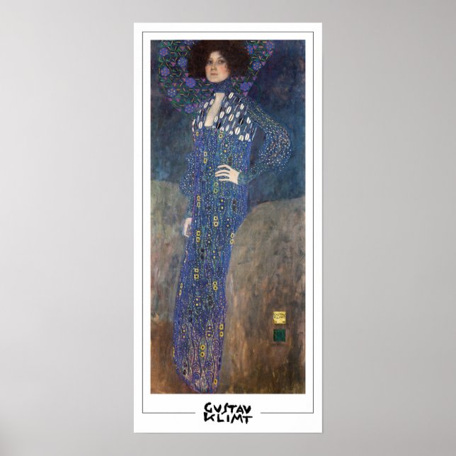 Gustav Klimt Zedign Art Poster #400 (Front)