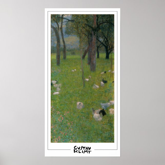 Gustav Klimt Zedign Art Poster #51 (Front)