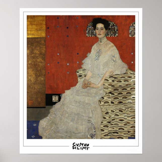 Gustav Klimt Zedign Art Poster #58 (Front)