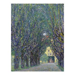 Gustav Klimt's Allee at Schloss Kammer painting. Photo Print