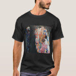 Gustav Klimt&#39;s Death and Life Famous Painting  T-Shirt