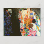 Gustav Klimt's Death and Life painting.  Postcard<br><div class="desc">Gustav Klimt's Death and Life painting. Postcard.</div>