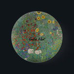 Gustav Klimt's Farm Garden with Sunflowers Button<br><div class="desc">Gustav Klimt's Farm Garden with Sunflowers (1907) famous painting. gustav klimt, klimt, art nouveau, gustav klimt the kiss, gold, gustav, the kiss, symbolism, love, klimt freyas tears, klimt the tree of life, vintage, kiss, art history, masterpiece, fine art, flowers, art, masters, art masters, beautiful, floral, lovers, romance, golden, garden, colorful,...</div>