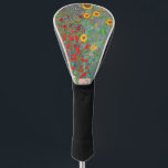Gustav Klimt's Farm Garden with Sunflowers  Golf Head Cover<br><div class="desc">Gustav Klimt's Farm Garden with Sunflowers Golf Head Cover.</div>