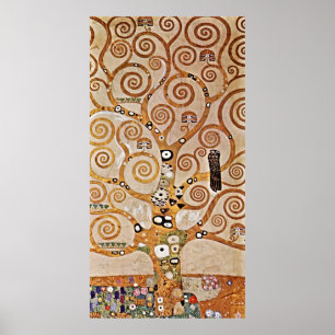 Gustav Klimt's Iconic Tree of Life Poster