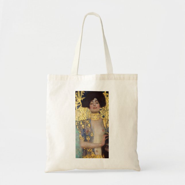 Gustav Klimt's Judith and the Head of Holofernes Tote Bag (Front)