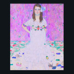 Gustav Klimt's Mäda Primavesi painting  Poster<br><div class="desc">Gustav Klimt's Mäda Primavesi painting Poster.</div>