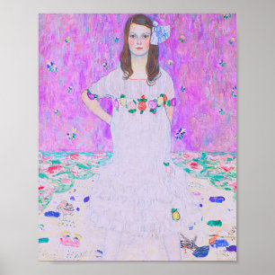 Gustav Klimt's Mäda Primavesi painting  Poster