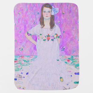 Gustav Klimt's Mäda Primavesi paintng  Baby Blanket