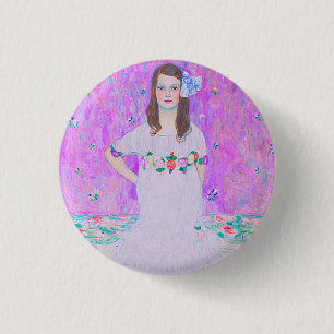 Gustav Klimt's Mäda Primavesi paintng Button