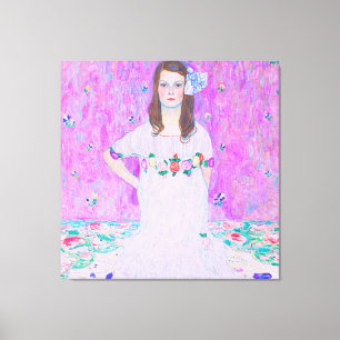Gustav Klimt's Mäda Primavesi paintng   Canvas Print