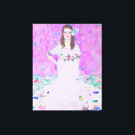 Gustav Klimt's Mäda Primavesi paintng   Canvas Print<br><div class="desc">Gustav Klimt's Mäda Primavesi paintng Canvas Print.</div>