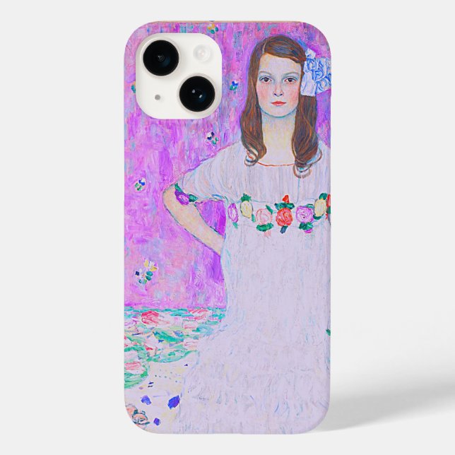 Gustav Klimt's Mäda Primavesi paintng     Case-Mate iPhone Case (Back)