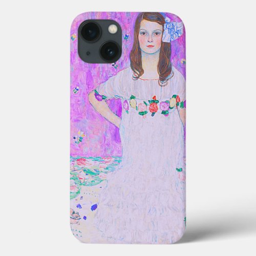 Gustav Klimts Mda Primavesi paintng   iPhone 13 Case
