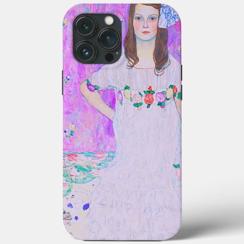 Gustav Klimts Mda Primavesi paintng   iPhone 13 Pro Max Case