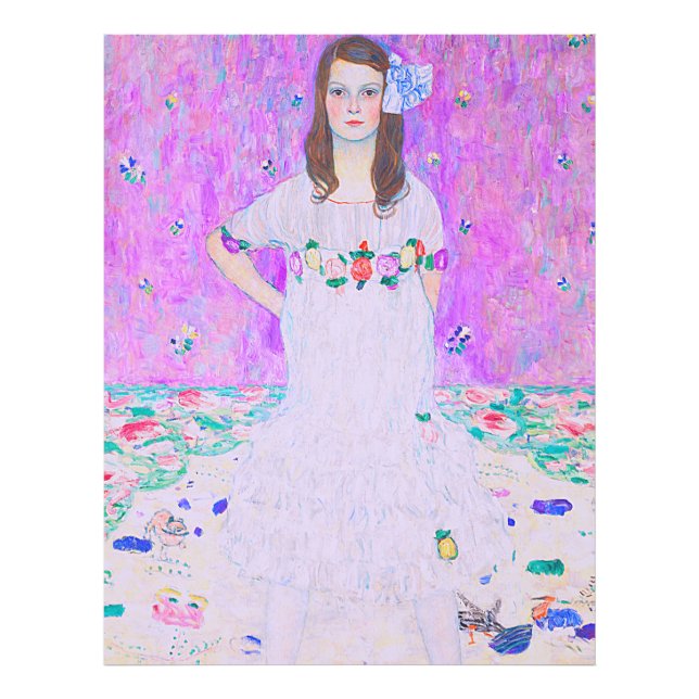 Gustav Klimt's Mäda Primavesi paintng  Photo Print (Front)