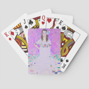 Gustav Klimt's Mäda Primavesi paintng  Poker Cards