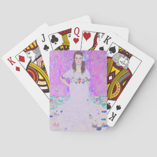 Gustav Klimt's Mäda Primavesi paintng  Poker Cards