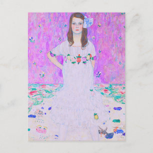 Gustav Klimt's Mäda Primavesi paintng Postcard