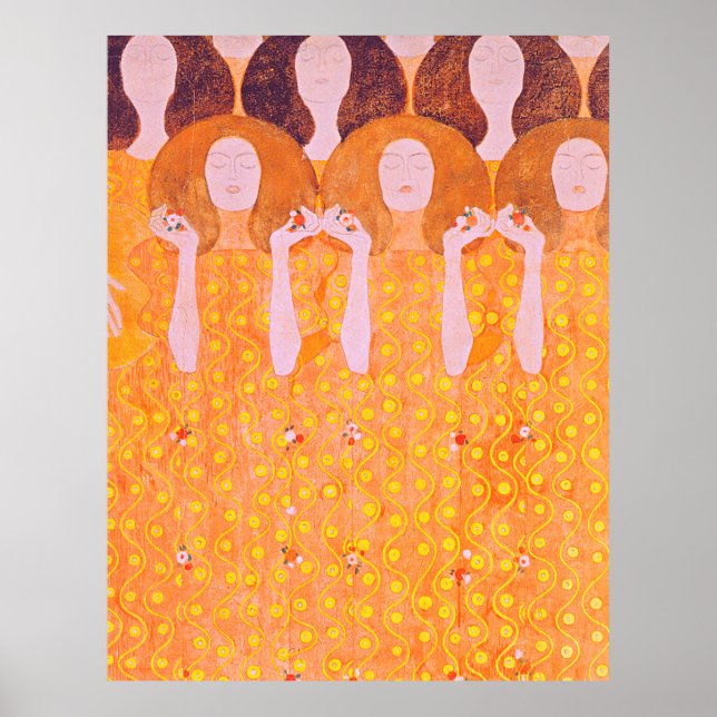 Gustav Klimt's painting Poster (Front)