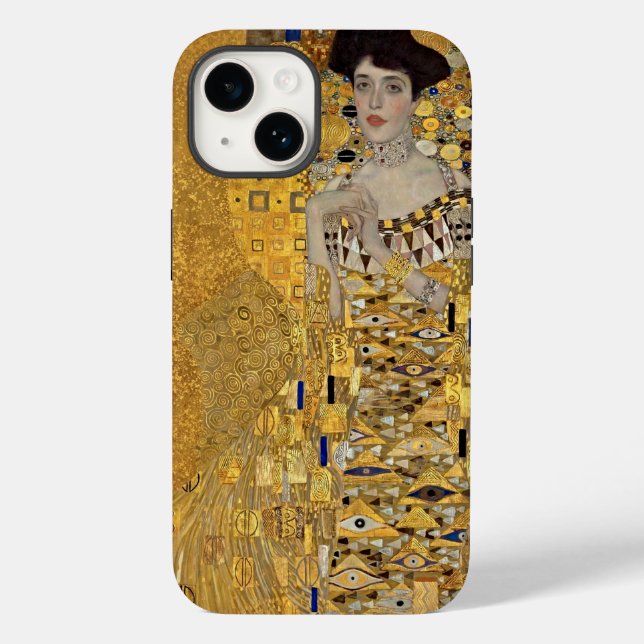 Gustav Klimt's Portrait of Adele Bloch-Bauer Case-Mate iPhone Case (Back)