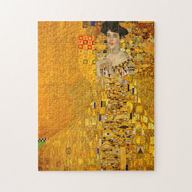 Gustav Klimt's Portrait of Adele Bloch-Bauer I Jigsaw Puzzle (Vertical)