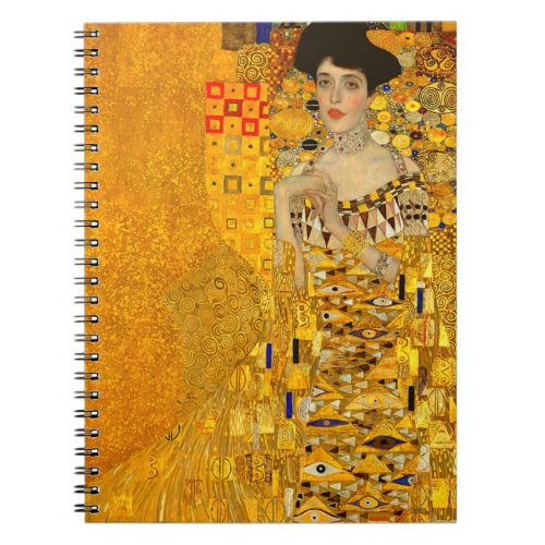 Gustav Klimts Portrait of Adele Bloch_Bauer I  Notebook