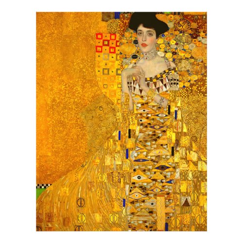 Gustav Klimts Portrait of Adele Bloch_Bauer I  Photo Print