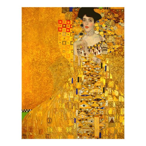 Gustav Klimts Portrait of Adele Bloch_Bauer I  Photo Print