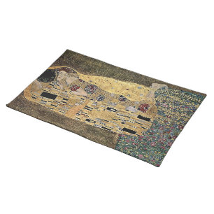 Gustav Klimt's The Kiss (circa 1908) Placemat