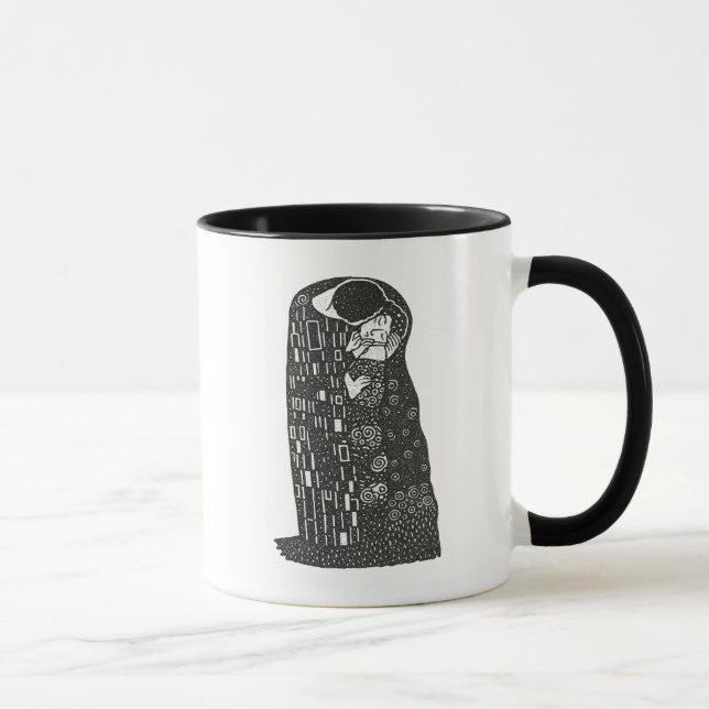 Gustav Klimt's The Kiss Mug (Right)