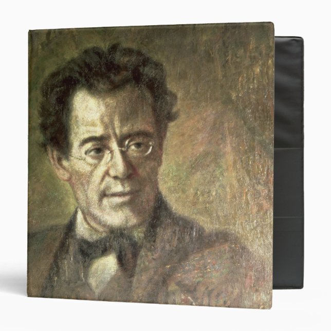 Gustav Mahler 3 Ring Binder (Front/Inside)