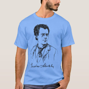 Gustav Mahler Austrian composer conductor Music T-Shirt