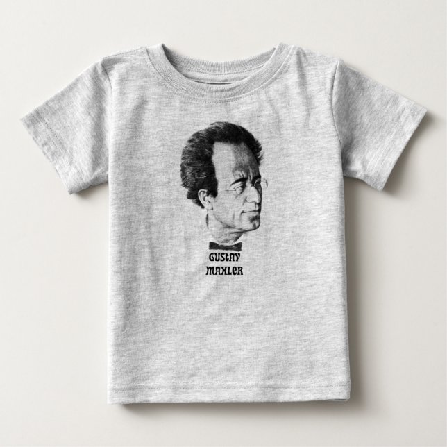 Gustav Mahler Baby T Baby T-Shirt (Front)