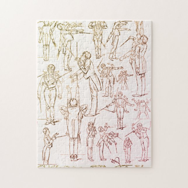 Gustav Mahler - Conducting Jigsaw Puzzle (Vertical)