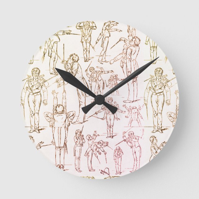 Gustav Mahler - Conducting Round Clock (Front)